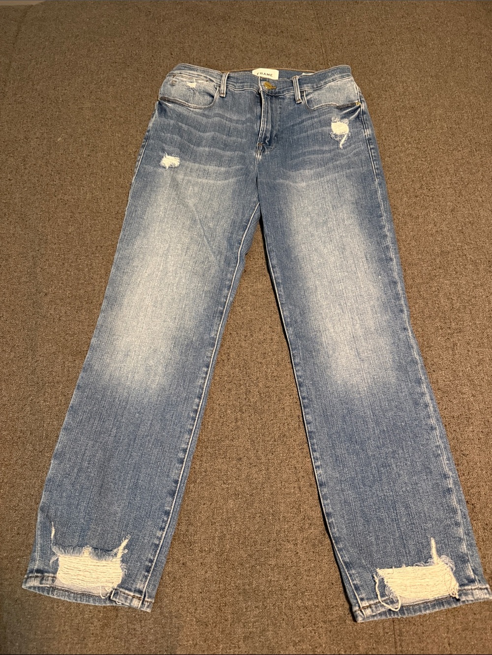 Frame, Le High Straight jeans, 29, EUC